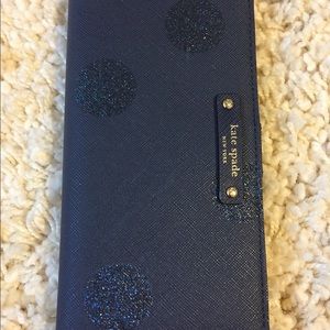 New Kate Spade Haven Lane Stacy Glitter Wallet